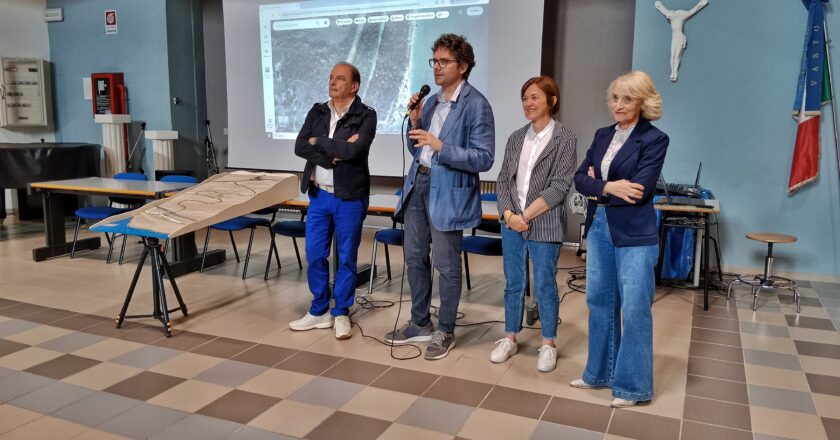 Ponte delle farfalle, presentato al Pantini-Pudente il plastico realizzato dagli studenti. Menna: «I giovani immaginano una città più sostenibile e accessibile»