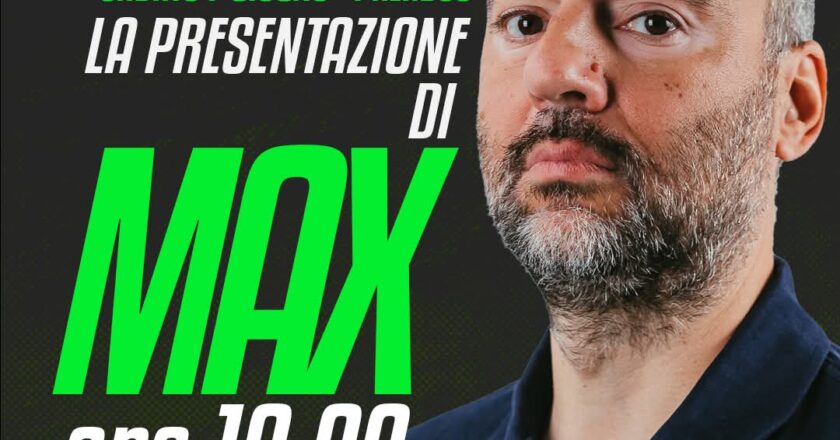 Basket, sabato la presentazione di Max Cazzorla