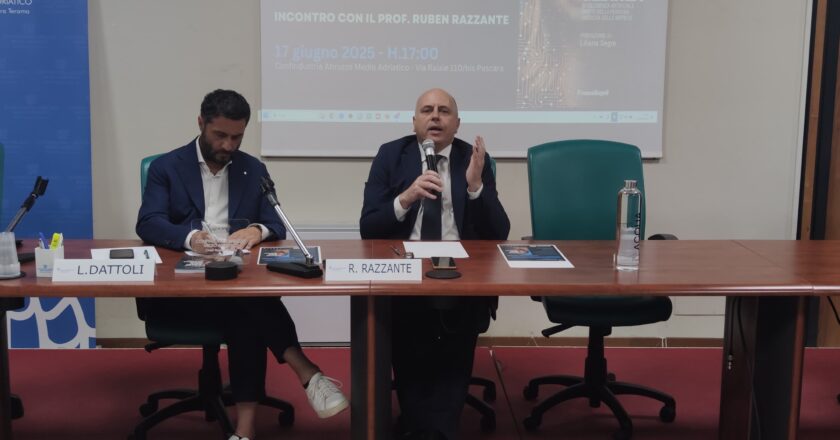 Evento “Intelligenza Artificiale, diritti della persona, crescita delle imprese”, incontro con l’autore Ruben Razzante