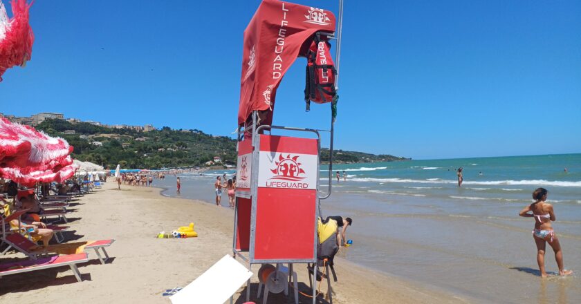 Vasto, bagnini in tre lidi liberi della costa