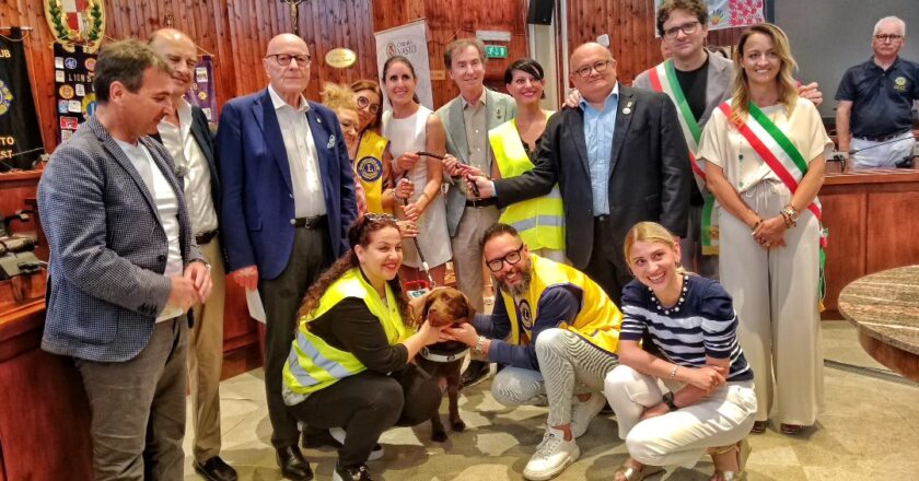 Vasto, oggi la consegna del cane guida Koda a Gessica De Innocentis di San Salvo