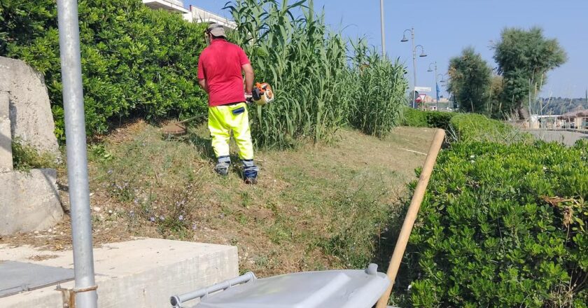 Pulizia e Decoro Urbano: il Comune di Fossacesia non si ferma mai