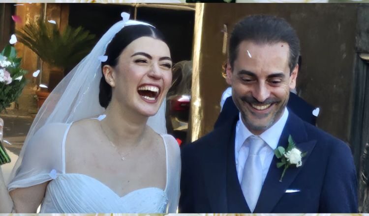 Antonio Del Casale e Martina Nicole Modesti uniti in matrimonio nella Basilica dei Santi Quattro Coronati a Roma