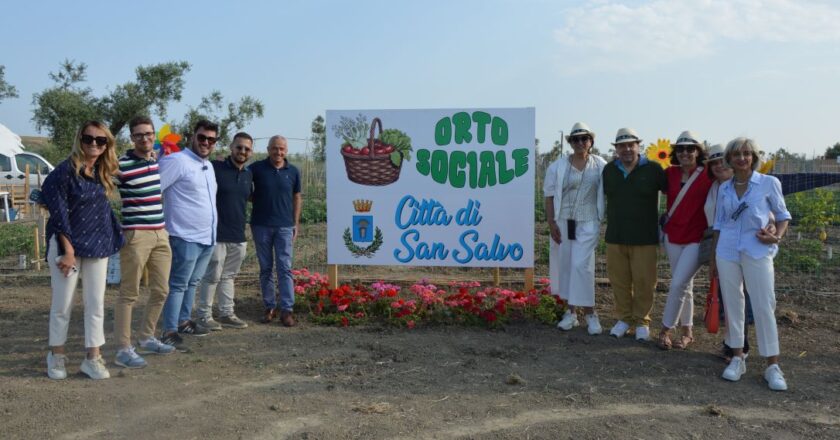 San Salvo ha inaugurato l’Orto Sociale