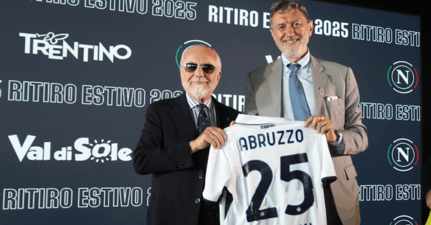 Marsilio: “Sulle montagne d’Abruzzo il ritiro del Napoli diventa tradizione vincente”