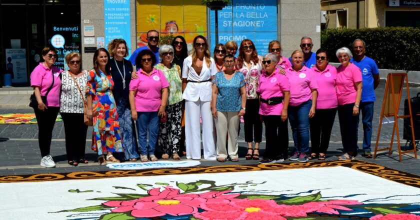 A San Salvo la quinta edizione dell’Infiorata all’Uncinetto Corpus Domini