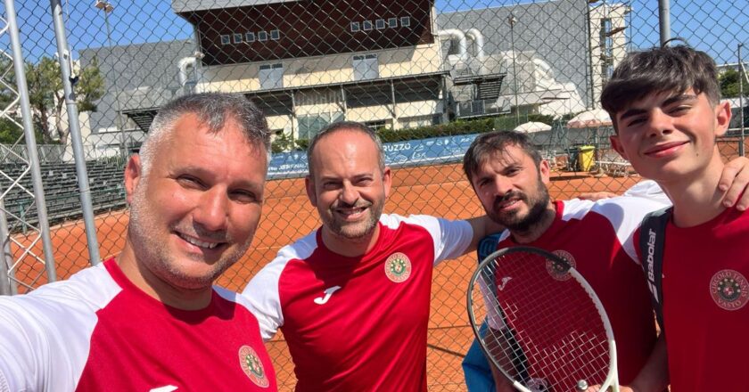 Il Circolo Tennis Vasto “A. Boselli” promosso in D2
