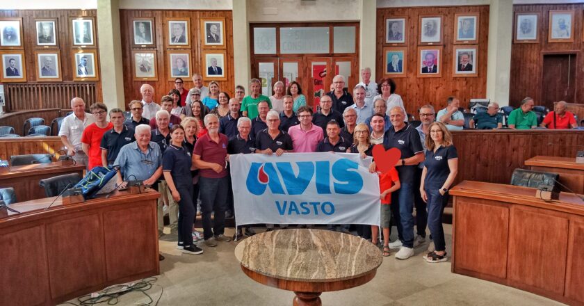 Vasto, presentato in Comune il nuovo direttivo dell’Avis