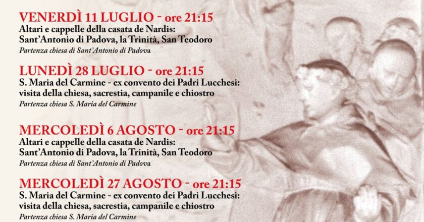 La Pro Loco e le visite guidate “L’Arte Sacra a Vasto nel ‘700”