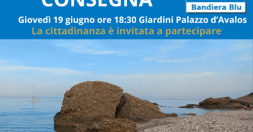 Vasto, giovedì 19 giugno la presentazione del direttivo Avis e la consegna della Bandiera Blu