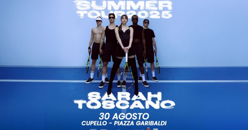 Il 30 agosto Sarah Toscano in concerto a Cupello per “Ordine Zero” edizione 2025.