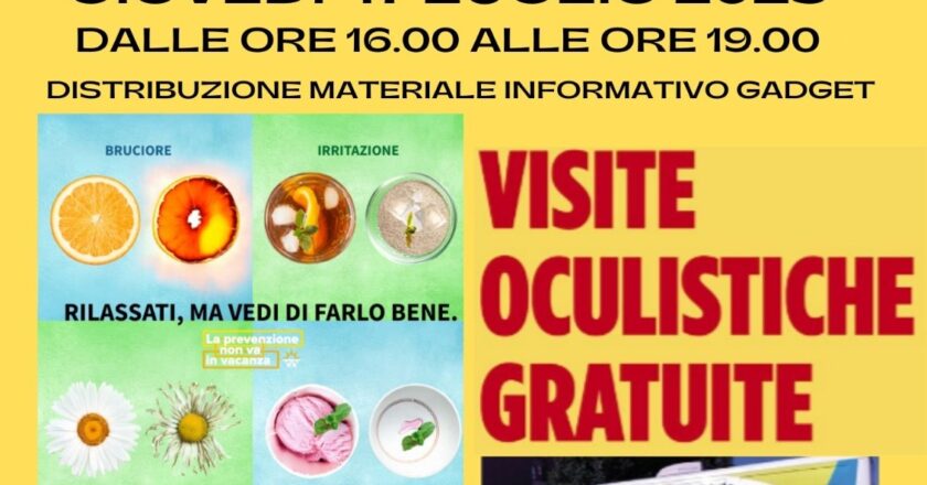 Domani a Vasto Marina “La prevenzione non va in vacanza”