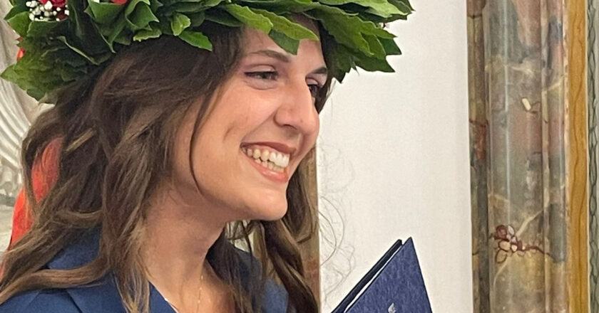 La laurea di Elide Giuttari