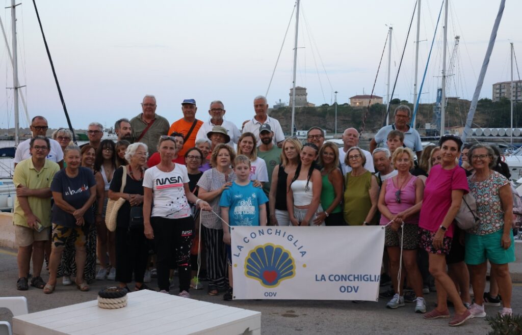 La terza carezza estiva de La Conchiglia ODV al Circolo Nautico di Vasto
