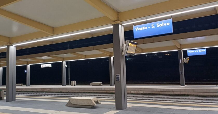 Rallentamenti alla circolazione ferroviaria sulla linea adriatica per un guasto tecnico tra Porto di Vasto e Fossacesia-Torino di Sangro