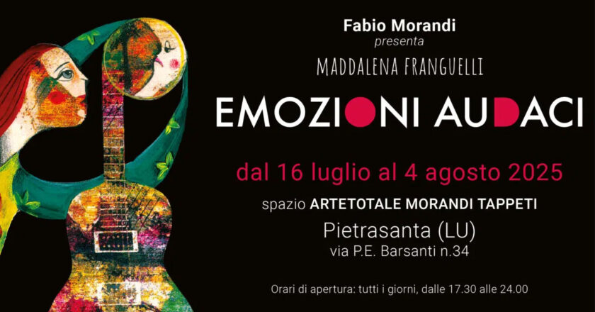 La pittura di MADA incontra i tappeti di design di Fabio Morandi, una mostra d’arte da non perdere