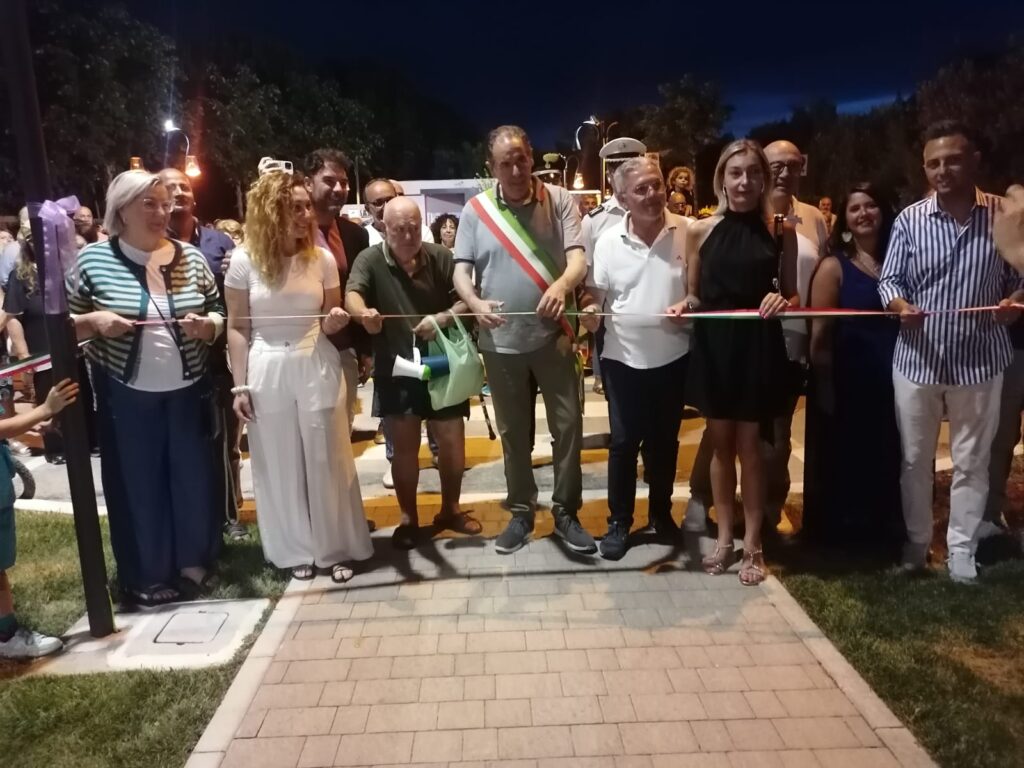 Fossacesia, inaugurato il Parco della Gentilezza