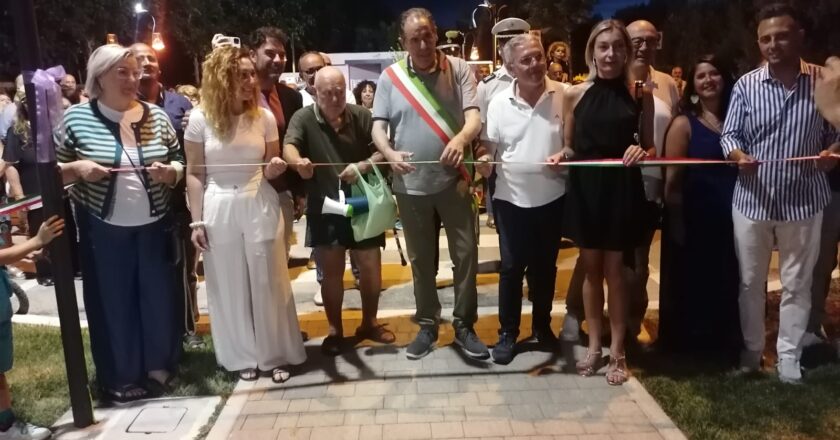 Fossacesia, inaugurato il Parco della Gentilezza