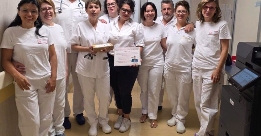 Due donazione alla geriatria dell’ospedale di Vasto