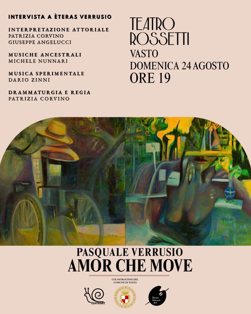 Le artiste Eteras Verrusio e Patrizia Corvino danno vita all’associazione Teatrart