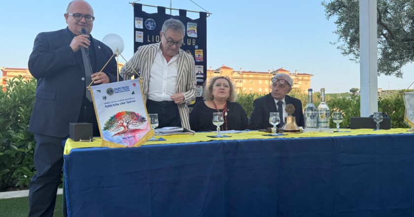 Antonio Muratore nuovo Presidente del Lions Club Vasto Adriatica Vittoria Colonna