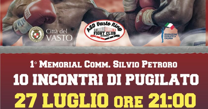 Domenica a Vasto Marina una nuova edizione dell’evento “La grande Boxe”