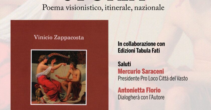 A Vasto la presentazione del libro “Storia” di Vinicio Zappacosta