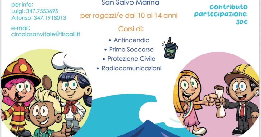 “Anch’io sono la Protezione Civile”, XV edizione del progetto nazionale. Il Circolo CB San Vitale organizza un campo scuola
