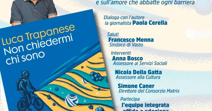 Un libro per celebrare la diversità: Luca Trapanese a Vasto il 22 luglio