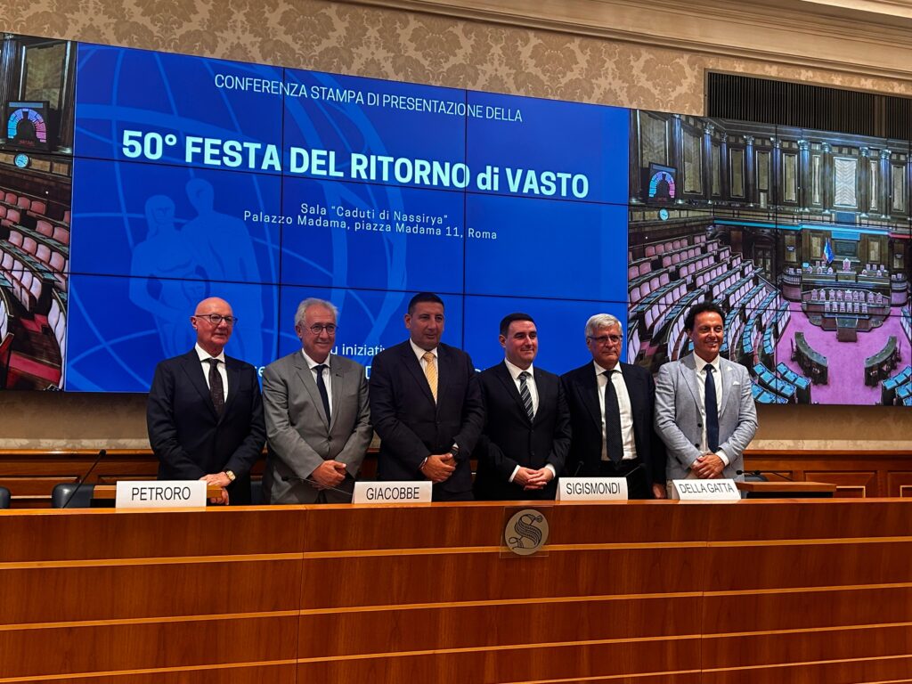 Presentata a Roma la 50esima edizione della Festa del Ritorno di Vasto