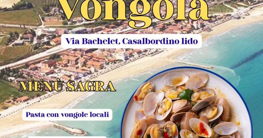 Domenica 10 agosto la Sagra della Vongola a Casalbordino Lido