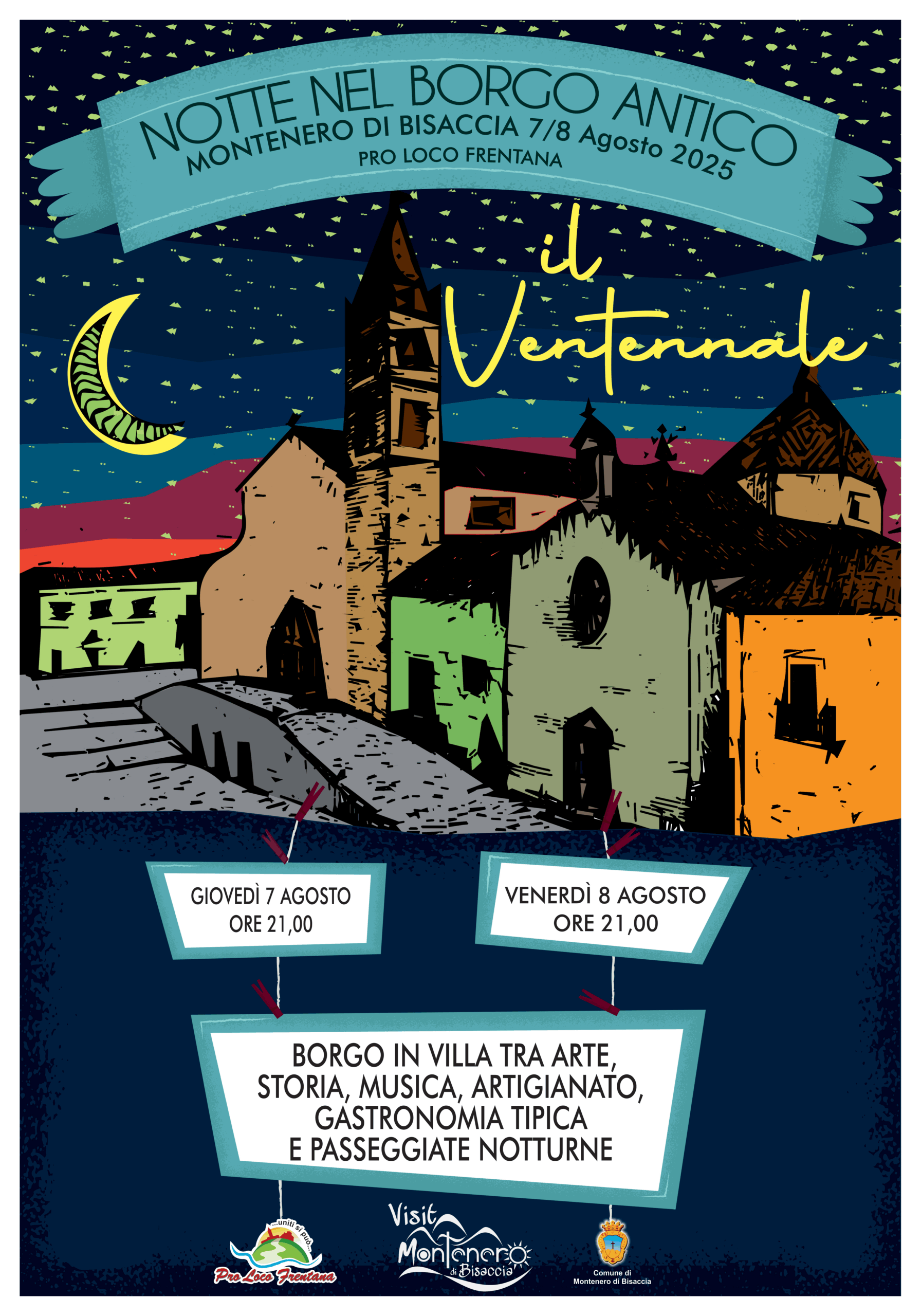 Sale l’attesa per la Ventesima Edizione della “Notte nel Borgo Antico”; appuntamento oggi e domani a Montenero