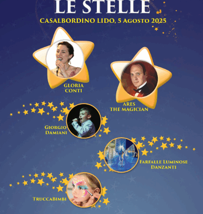 Casalbordino, martedì 5 agosto  “Magia sotto le stelle”