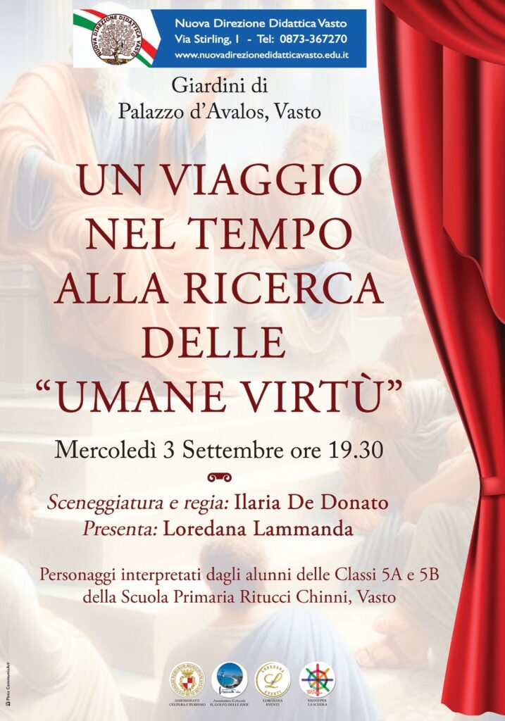 La Scuola Ritucci Chinni in scena con “Un viaggio nel tempo alla ricerca delle Umane Virtù”