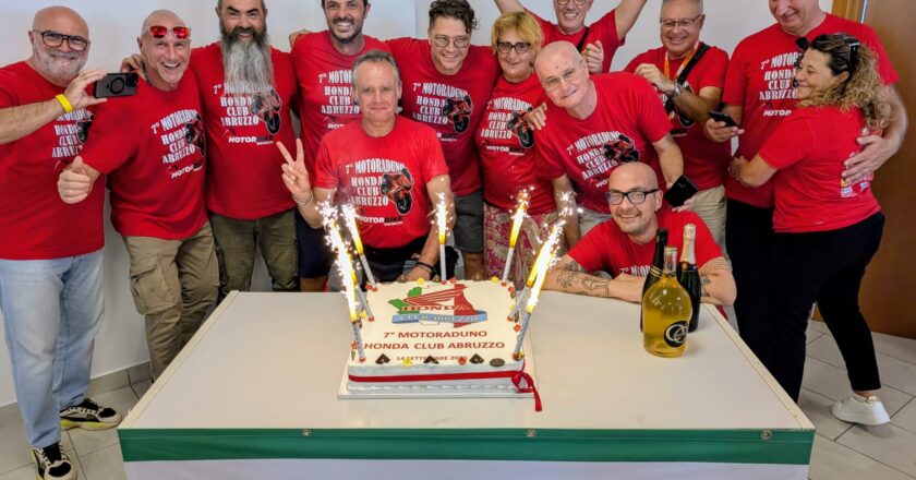 Oltre 150 centauri al 7° Motoraduno Honda Club Abruzzo