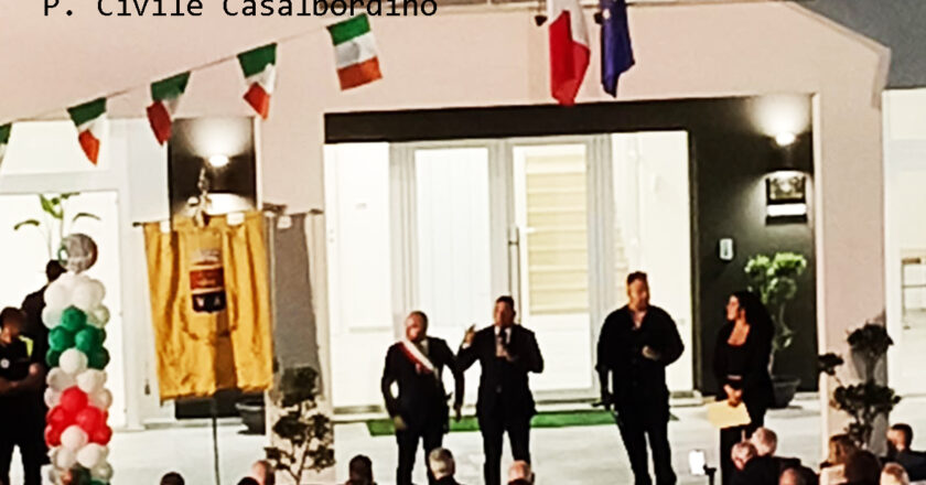 Villalfonsina inaugura la nuova sede municipale e del C.O.C. di Protezione Civile