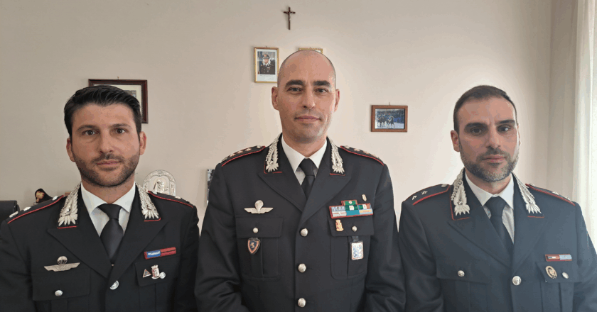 Chieti, due nuovi ufficiali al reparto operativo dei carabinieri