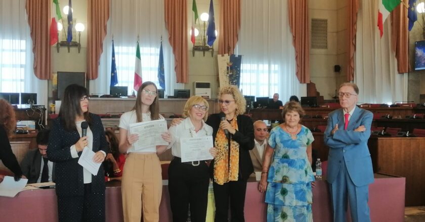 Cerimonia del “Premio letterario Avv. Valentino Brunetti”