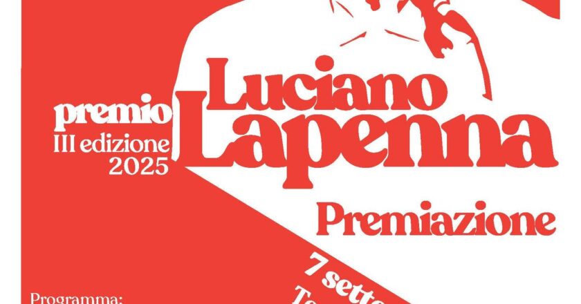 Vasto, domenica il Premio Luciano Lapenna