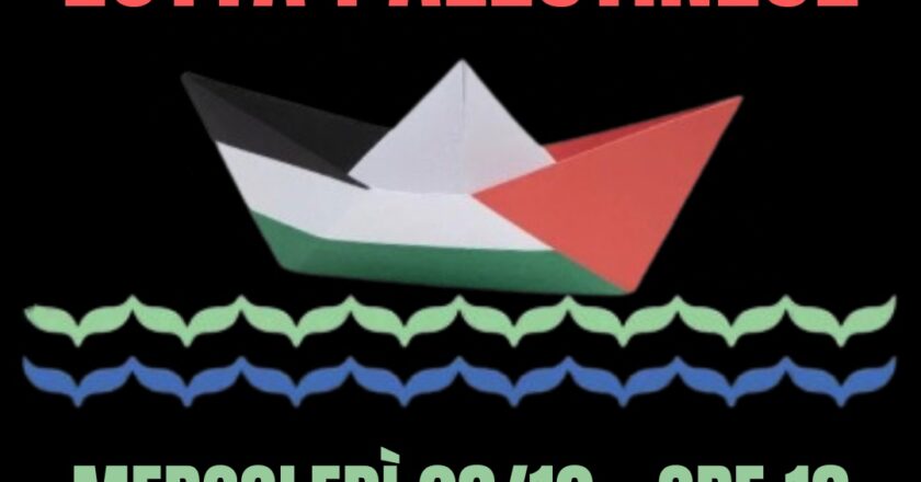 Vasto,  oggi alle 18 manifestazione a sostegno della lotta palestinese