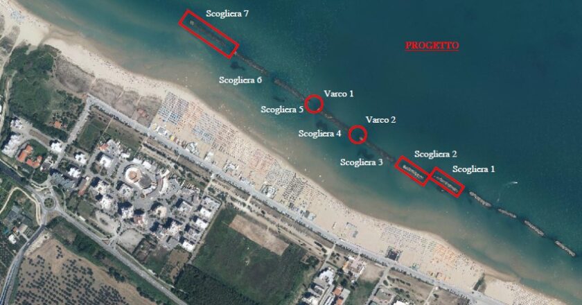 San Salvo, al via i lavori per la difesa della costa