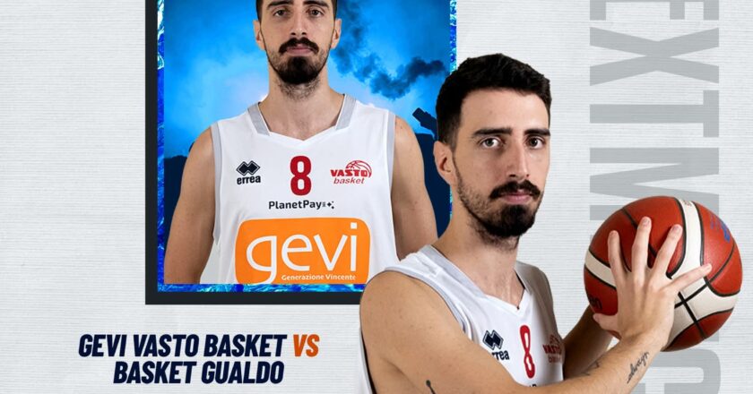 La Generazione Vincente Vasto Basket torna al PalaBCC: domenica, alle 18,  arriva il Basket Gualdo