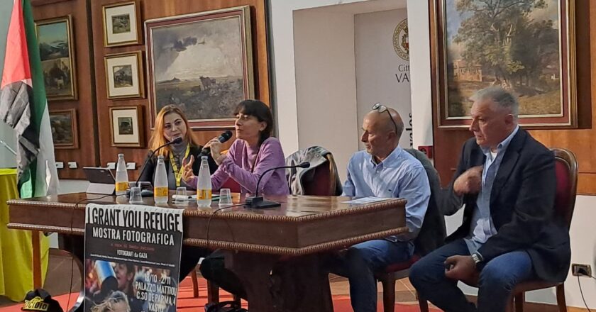 Vasto, inaugurata la mostra fotografica “I Grant You Refuge – Fotografi da Gaza”,