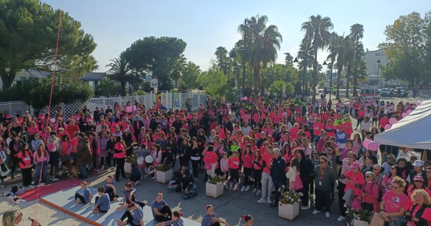 Vasto, un successo la camminata solidale