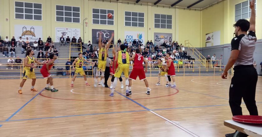 La Vasto Basket cade a Bisceglie e rallenta (83-62)