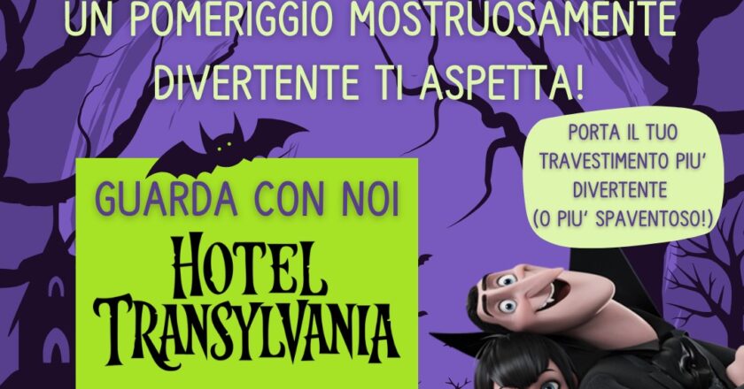 Titolo: “Halloween da Paura in Biblioteca!”. Cupello festeggia con Hotel Transylvania