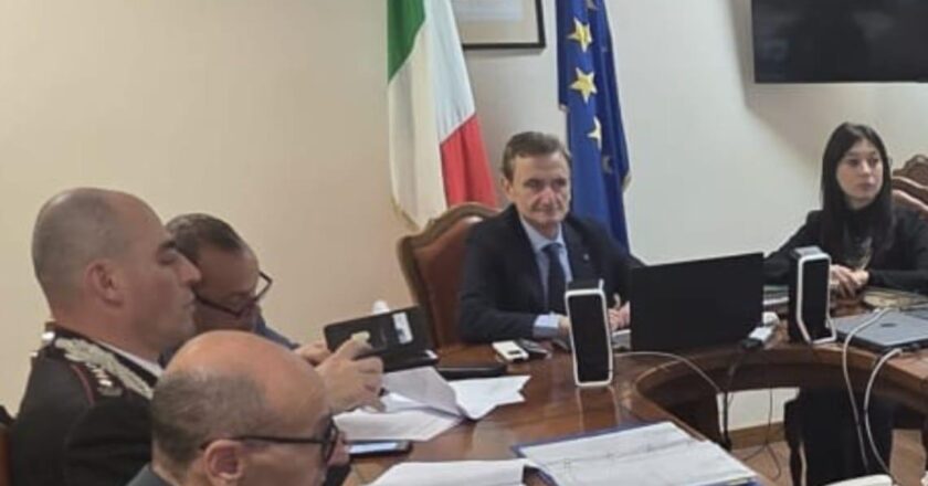 Riunione del Comitato Provinciale Ordine e Sicurezza Pubblica