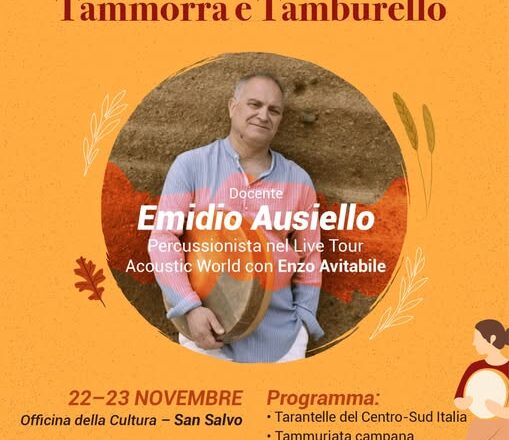 San Salvo, nasce il centro abruzzese per la valorizzazione del dialetto e della musica popolare