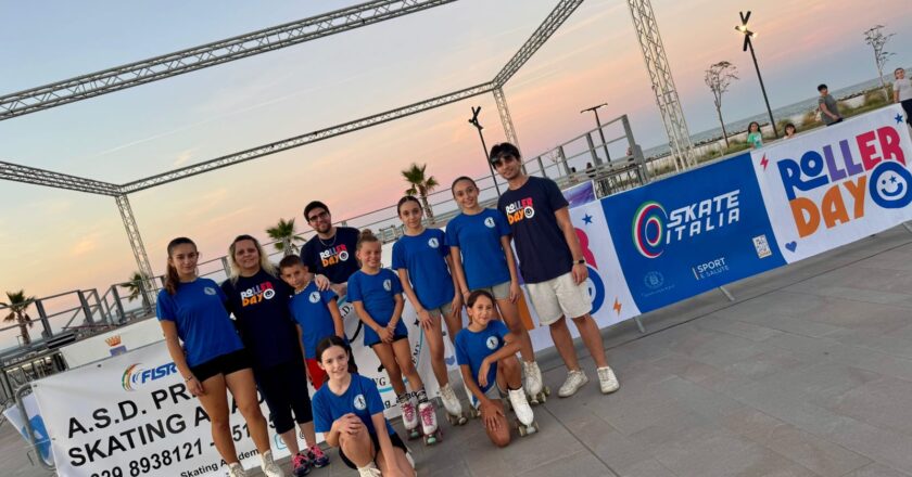 Il Pattinaggio Artistico Accende l’Arena del Mare: Successo per il Roller Day a San Salvo Marina