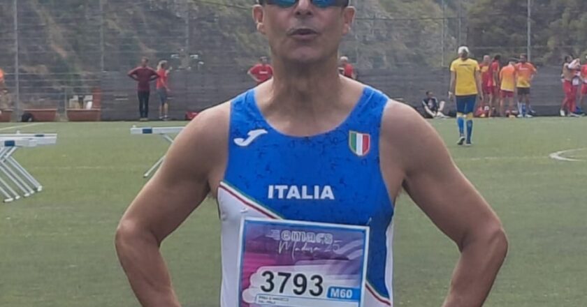 Europei Master in Portogallo, argento per il vastese Pino D’Angelo